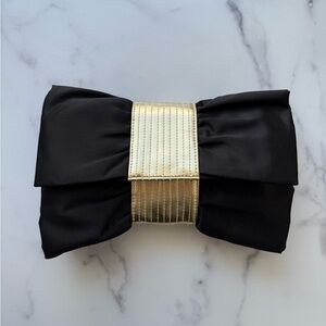 Target Elegant Black and Gold Clutch